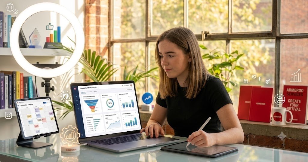 Digital marketing workspace